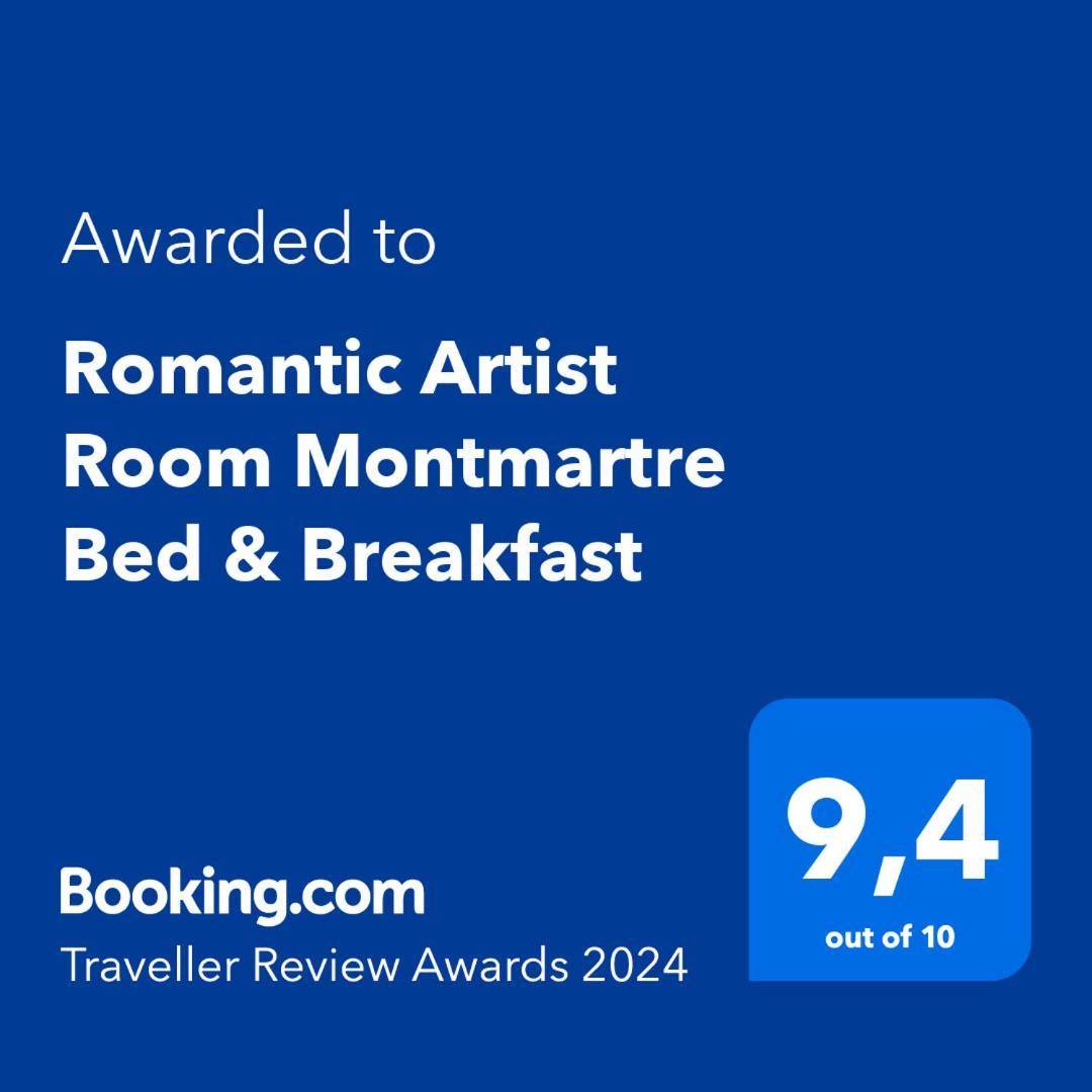 Romantic Artist Room Montmartre Bed & Breakfast Париж Экстерьер фото